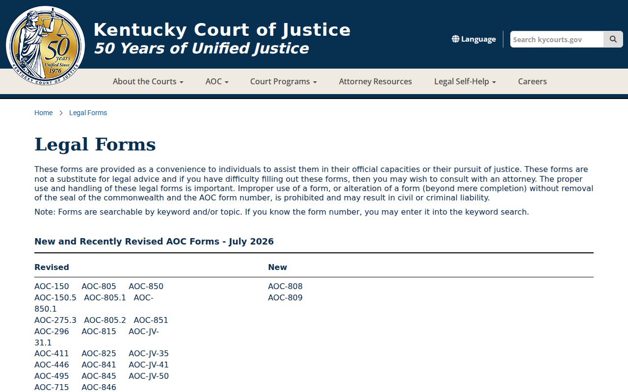 Morgan County criminal court records and AOC legal forms